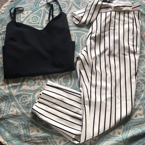 SOLD!New with tags BR stripe pants - Picture 2 of 4